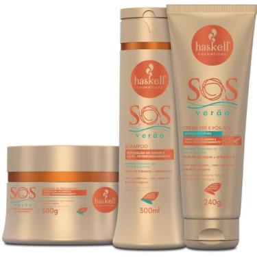 Imagem de Kit S.o.s Verão Haskell Proteção E Reparação