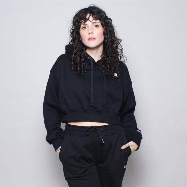 Imagem de MOLETOM CROPPED CHAMPION FEMININO LOGO C EMB-Feminino