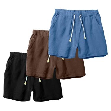 Imagem de Kit 3 Shorts Hyve Casual Masculino-Masculino