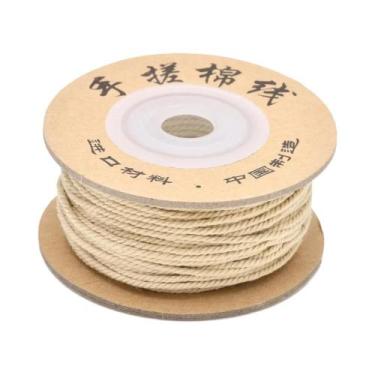 Imagem de Corda De Algodão Trançada De 3 Fios Para Macramê, Fio Para Miçangas, C