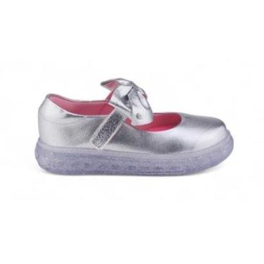 Imagem de Sandália Pampili Infantil Menina Led 483.014 Laço-Feminino