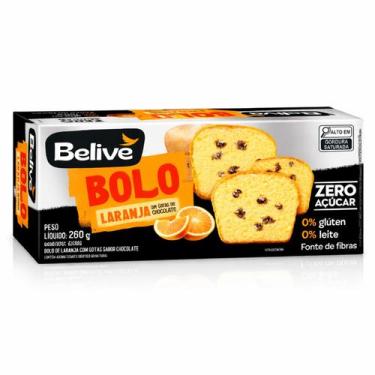 Imagem de Bolo de Laranja c/ Gotas S/ Glúten Belive 260g