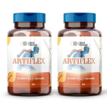 Imagem de Artiflex 500mg 60 Cápsulas  Suporte para Flexibilidade e Conforto Arti
