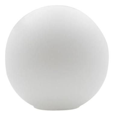 Imagem de Globo de Vidro 10cm de Diâmetro Leitoso Fosco Esfera Bola Bolinha Sem Colar Encaixe de Aproximadamente 5cm para Abajur Pendente Lustre Arandela Jabuticaba TANGERINA