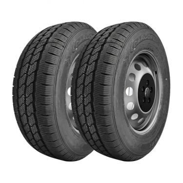 Imagem de Kit 2 Pneus XBRI Aro 16 205/75 R16C Cargoplus W2 10 Lonas 113/111R