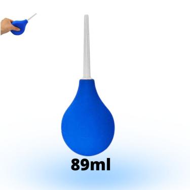 Imagem de Ducha Íntima Unissex OEM 89ml para Higiene Anal e Vaginal em PVC e ABS com Aplicador 89ml