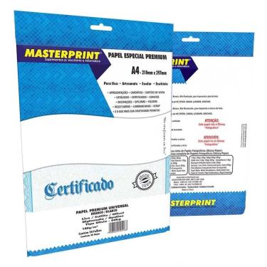 Imagem de Papel Branco Diplomata-liso-offset 180g-m2 A4 - 50 Folhas