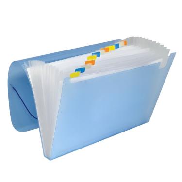 Imagem de Pasta Sanfonada OEM 12 Divisórias Tamanho A4 Ofício 330x235mm 1 Unidade Modelo Pasta Sanfonada