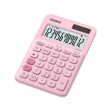 Imagem de Calculadora De Mesa 12 Dígitos Rosa - Ms-20uc-pk-w-dc