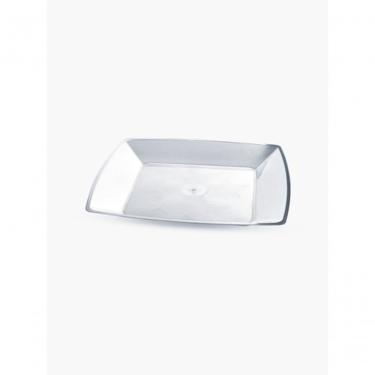 Imagem de Prato Descartável Square Grande 210MM X 210MM com 300 Unidades Amarelo Dourado Azul Branco Prata Lilás Laranja Preto