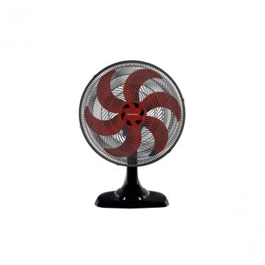 Imagem de Ventilador de Mesa 135W 50CM 6 Pás 3 Velocidades Preto, Vermelho Osc Mesa Turbo 6 50cm 220V