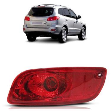 Imagem de Aplique Defletor Hyundai Santa Fé 2006 A 2010 Rubi - Automotive Import