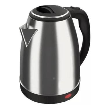 Imagem de Chaleira Elétrica Inox c/ Cabo 1000W 1,8L - Em Casa Tem, 110V