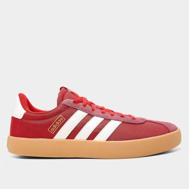 Imagem de Tênis Adidas VL Court 3.0 Masculino, Vermelho, 39