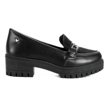 Imagem de Sapato Oxford Tratorado Feminino Mississipi Q8551, Baunilha, 37