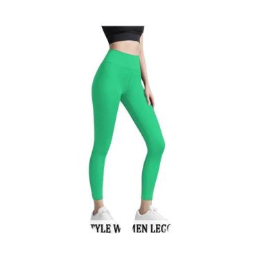 Imagem de Leggings Femininas De Cintura Alta Com Controle De Abdômen, Super Maci