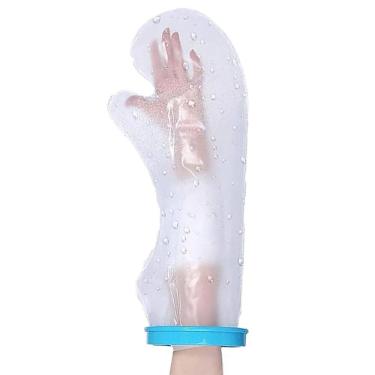 Imagem de Capa Protetor Gesso Curativos de Banho Protetora de Feridas Pos-Cirurgico Impermeavel Cicatrizacao Machucado Lesao