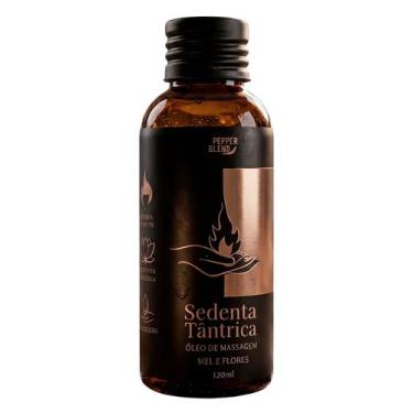 Imagem de Óleo Corporal Para Massagem Tântrica Algodão Mel e Flores 120ml - Pepp