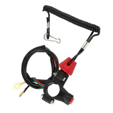Imagem de Motor Cord Lanyard Stop Switch, Tether de segurança, 12V, CO, Motor, A