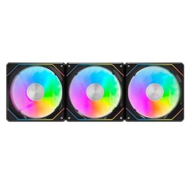 Imagem de Cooler Fan Gabinete darkFlash G24 120mm RGB 3 em 1 - Preto