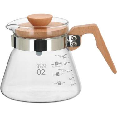 Imagem de Cafeteira Balzac Home&Co 12x18x18cm Borossilicato Transparente 600ml p