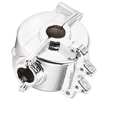 Imagem de RC Gearbox Shell, RC Gearbox Cover Cool atraente leve para carro RC 1/18 para modificação de carro RC(Prata)