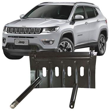 Imagem de Protetor de Carter Completo Compatível Com Compass 2019 20 Com Parafusos Fixadores