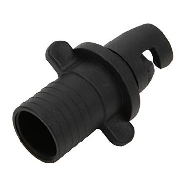 Imagem de SPYMINNPOO Adaptador de válvula de barco, adaptador de válvula de ar para placa de remo e adaptador de bomba de ar, conector de bomba de inflação, parafuso de mangueira para barco de pesca e
