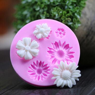 Imagem de Molde De Silicone Flores, Margarida