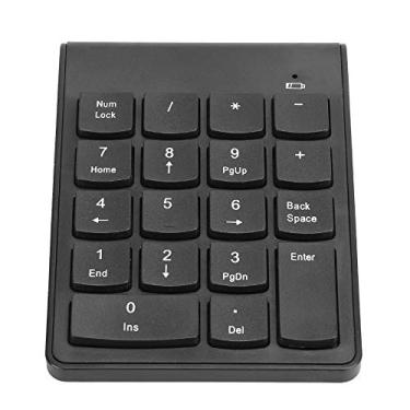 Teclado Numérico Com Fio Usb 1 25 Metros 18 Teclas Pequeno