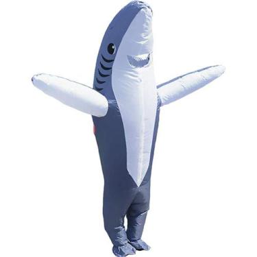 Imagem de Fantasia Tubarão Inflável Shark Adulto - Fantasy