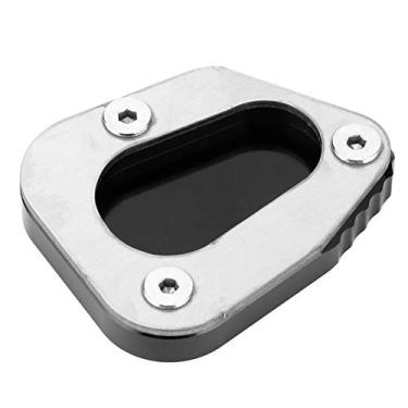 Imagem de Qiilu Suporte para motocicleta extensor de pé antiderrapante suporte lateral placa de suporte apto para FJR1300 FJR1300A/AS
