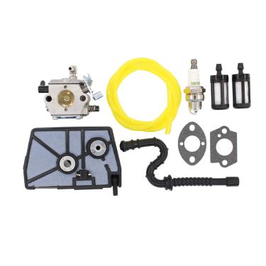 Imagem de Carburador Motoku Filtro de ar Filtro de combustível Filtro de Carburador para Stihl 028 028AV 028 AV Super Wood Boss Motosserra substitui Walbro WT-16B Tillotson HU-40