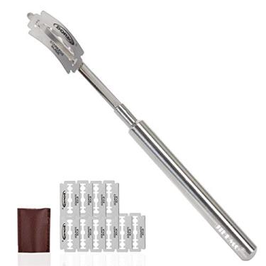 Imagem de (Large) - Jillmo Bread Lame, Stainless Steel Bread Scoring Tool with 10 Blades