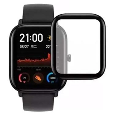 Imagem de Película TPU 3D Gel Curva Borda compatível para Xiaomi Amazfit GTS, GTS 2, GTS 3, GTS 4 (Modelo Padrão)