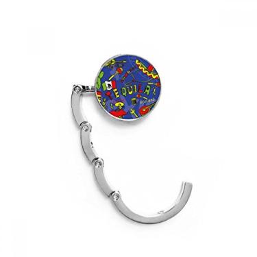 Imagem de Gancho de mesa Tequila Sombrero para guitarra Chili México Elment gancho decorativo de extensão dobrável