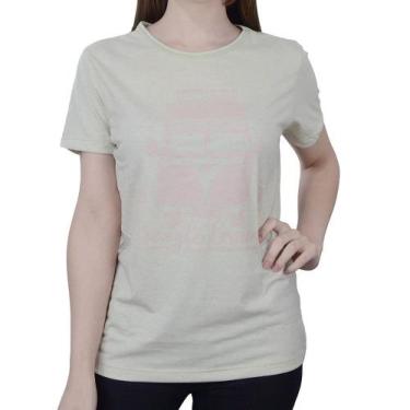 Imagem de Camiseta Feminina Beagle Mc Estampa Verde Claro - 054517