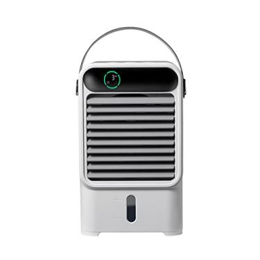 Imagem de Resfriador de ar condicionado portátil sem lâmina USB recarregável Ventilador de luz para quarto de casa Aparelho doméstico de espaço pessoal The New