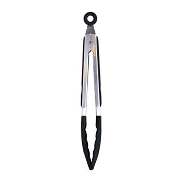 Imagem de Oikos - Pegador Inox com Trava Preto Médio