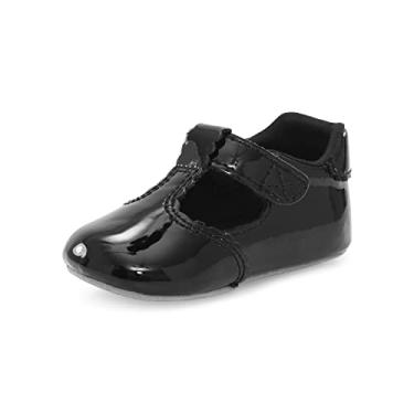 Imagem de Stride Rite Sapato infantil infantil feminino Pw-ann, Preto, 16