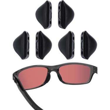 Imagem de Acefrog 3 pares de protetores de nariz atualizados para óculos de sol Oakley Turbine OO9263 Fives Squared OO9238 Chainlink OO9247 Pit Bull OO9127 óculos de sol, peça de reposição de nariz push-in,