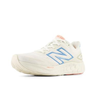 Imagem de New Balance Tênis de corrida feminino Fresh Foam 680 V8, Sal marinho/folha de limão/azul costeiro, 41
