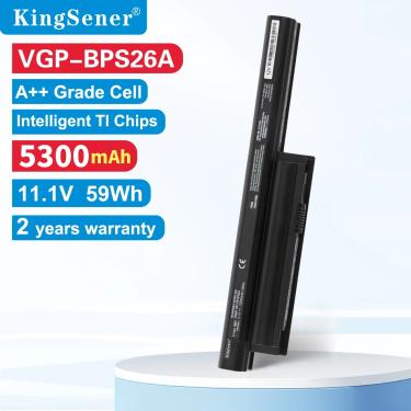 Imagem de KingSener-Bateria do portátil para Sony Vaio  Bps26  VGP-BPL26  VGP-BPS26  VGP-BPS26A  SVE14A