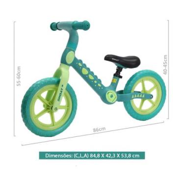 Imagem de Bicicleta De Equilíbrio Sem Pedal Dinossauro - Buba Baby