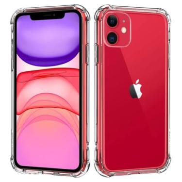 Imagem de Capa Capinha Com Bordas Anti Impacto Compatível Com iPhone 11 Tela de 6.1 Polegadas (Hard Glass Store)