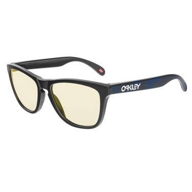 Imagem de Óculos de Sol Oakley Frogskins Matte Carbon Prizm Gaming-Masculino