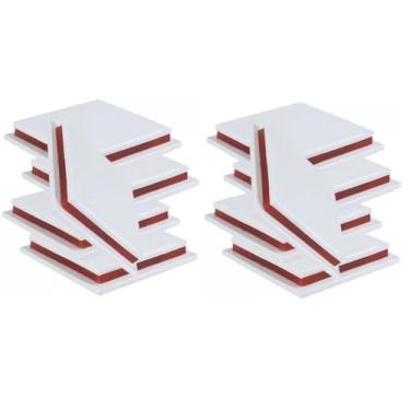 Imagem de Kit 10 Placas Anti-formiga Branca 12CM - STM Plastic