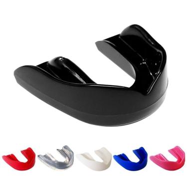 Imagem de Protetor bucal básico simples moldável spank - preto