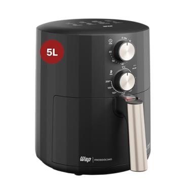 Imagem de WAP Fritadeira Elétrica Air Fryer GRAND FAMILY 5 Litros, Temperatura Ajustável, Revestimento Antiaderente, 1500W 220V