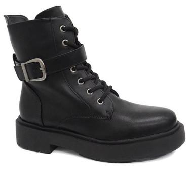 Imagem de Bota Sua Cia Coturno Ana Castela 8307.15310 Preto